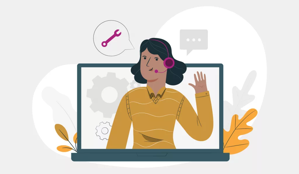 Illustration of 24-hour data infrastructure support from Maxis Technology