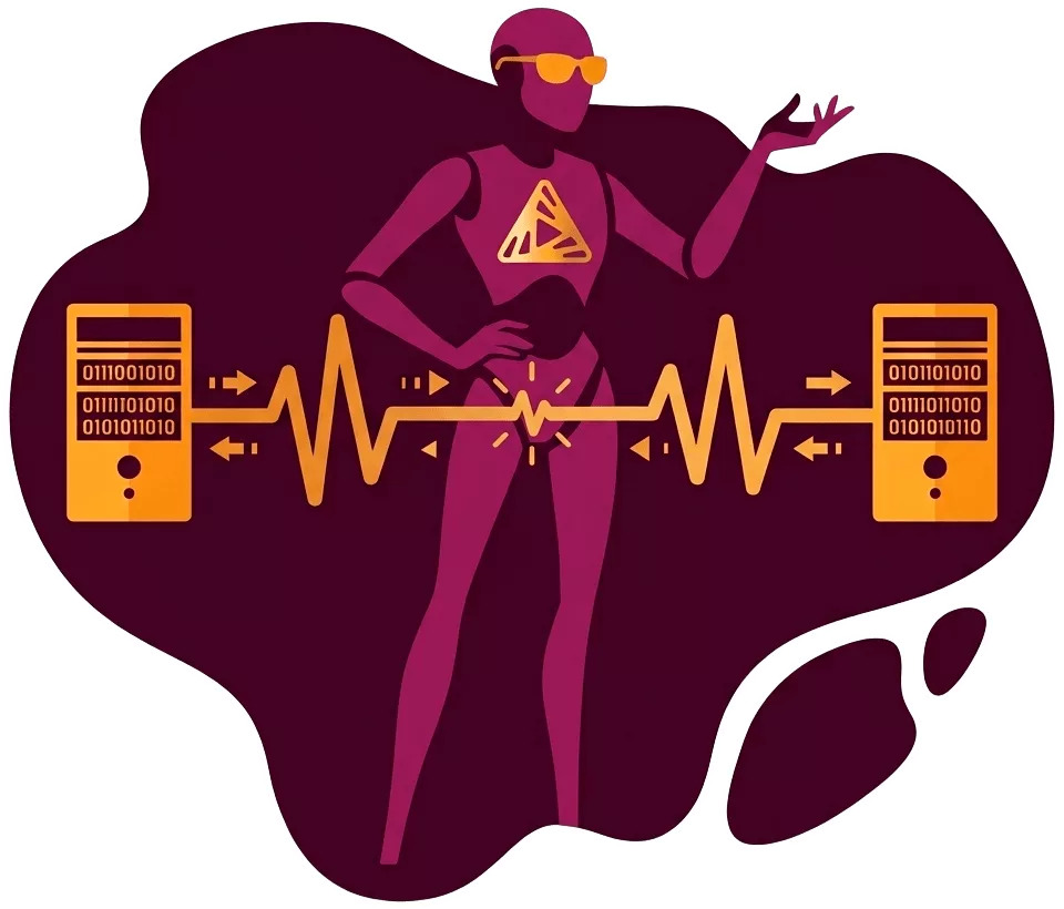 Illustration of data integration and synchronization with the Alchemize Suite