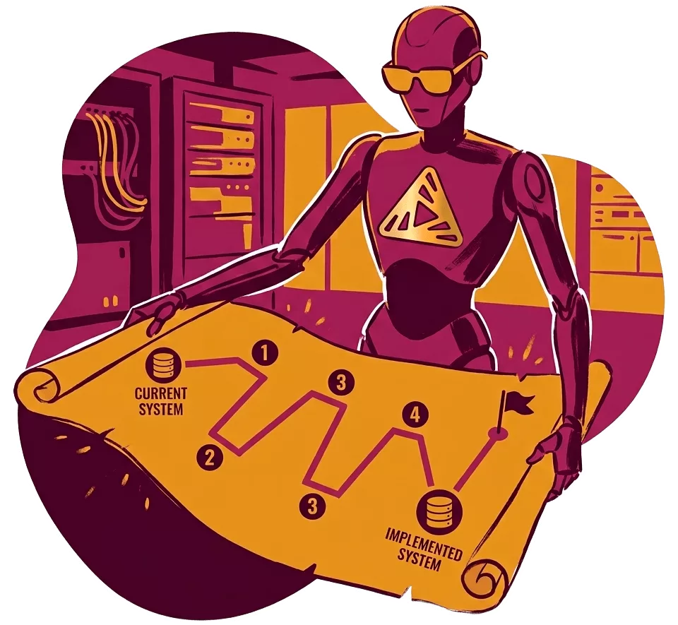 Illustration of the Alchemize Suite methodology for implementing data projects